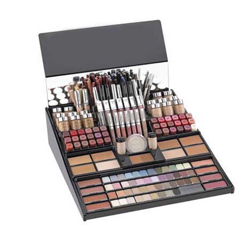 Top grade acrylic makeup cosmetics display stand for sale