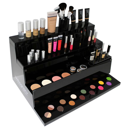 POP point of sale acrylic makeup display