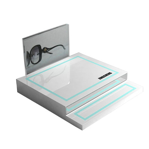 Simple POS acrylic eye glasses display 