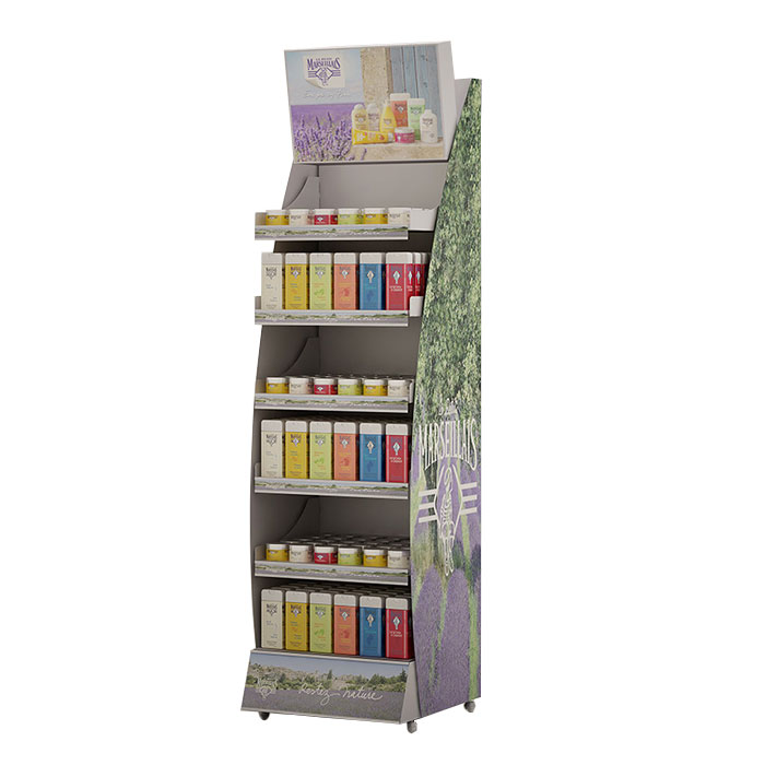 Retail metal tabletop display stands units