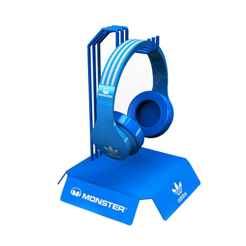 Bespoke metal headset display stand