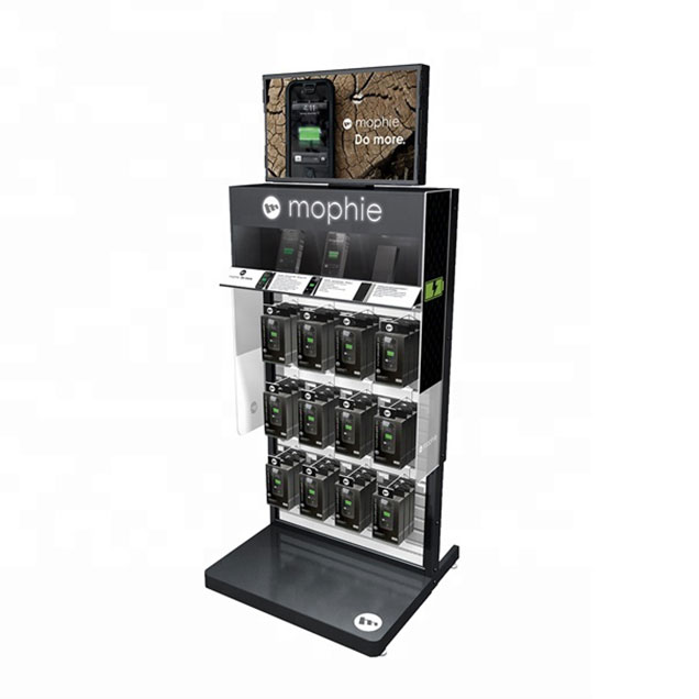 Metal tabletop display stand with hooks manufacturer