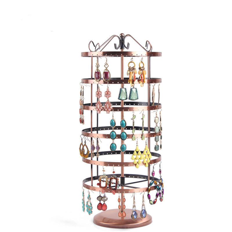 Metal countertop earring display stand for exhibition