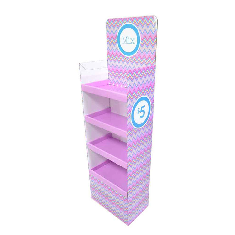 Retail cardboard display rack for sale