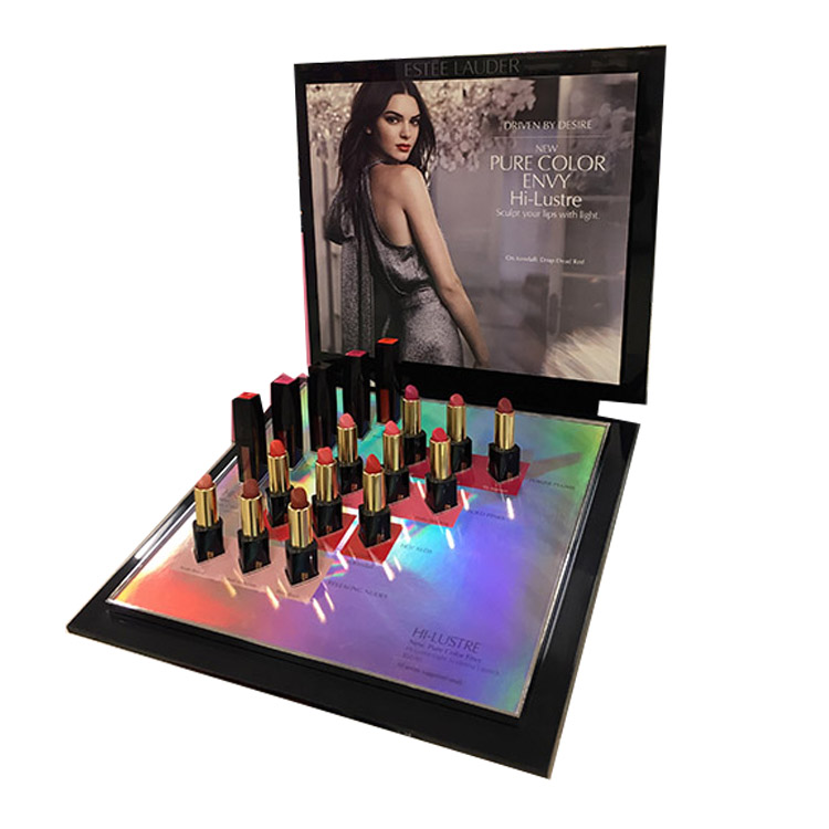 Modern acrylic lipstick display