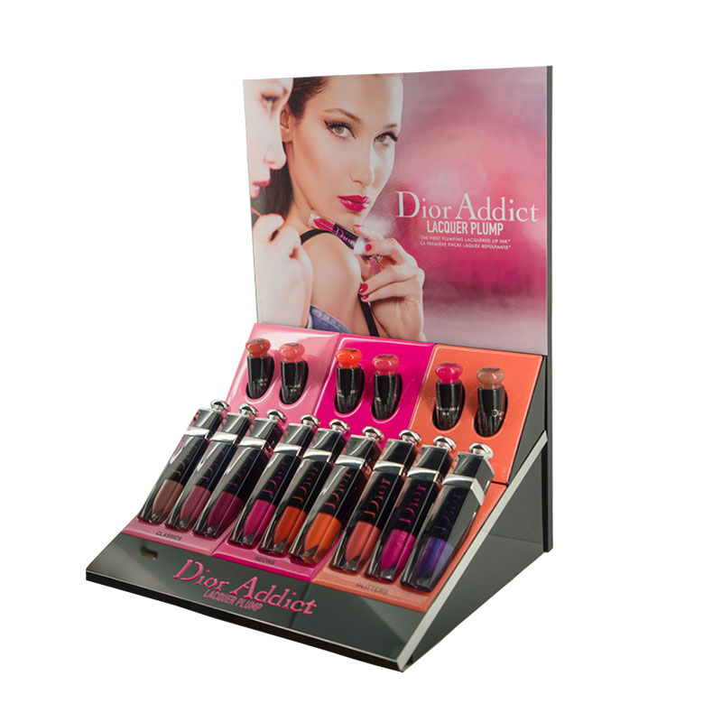 Beautifully designed acrylic lipstick display