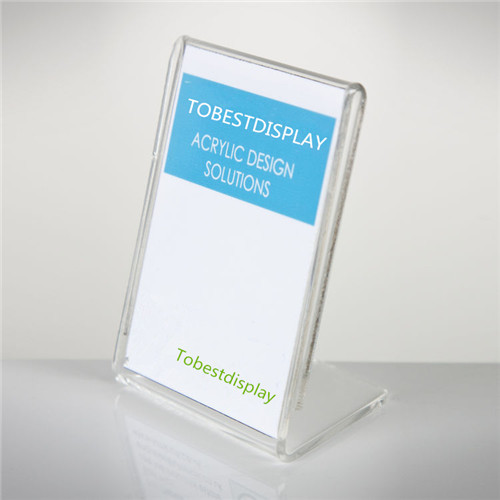 Acrylic sign poster holder display stand