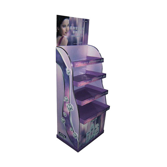 Cardboard cosmetics display units display