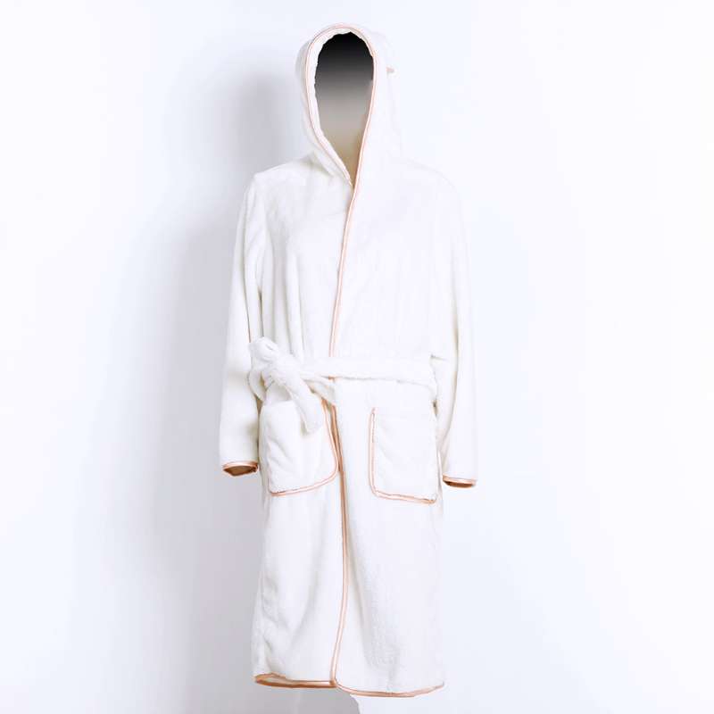 100% Cotton Terry Bathrobe, Unisex Men Women, Lightweight, Soft, Absorbent, Spa Robe, Pool