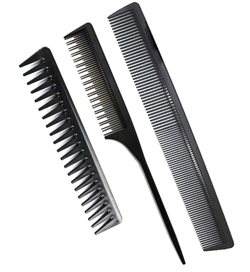 Styling Hair Comb 10PCS Hair Stylists Professional Styling Comb Set Variety Pack Great for All Hair Types & Styles