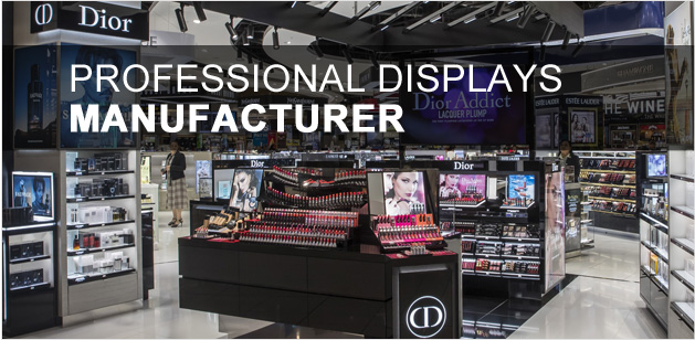 PROFESSIONAL DISPLAYS  MANUFACTURER